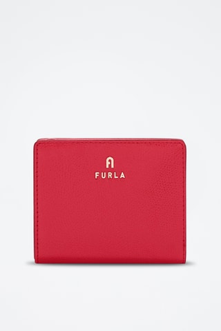 Leren Portefeuille Camélia S - Rood