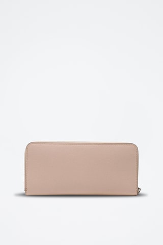 Leren Portefeuille Camélia L - Beige