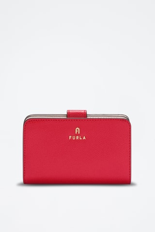 Leren Portefeuille Camélia M - Rood