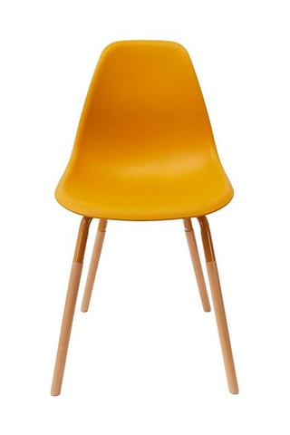 2 Stoelen Mosterdgeel