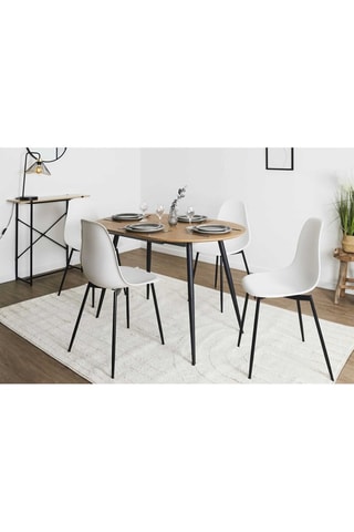 6 Stoelen Gustav - 50,7 x 84,8 x 45,5 cm