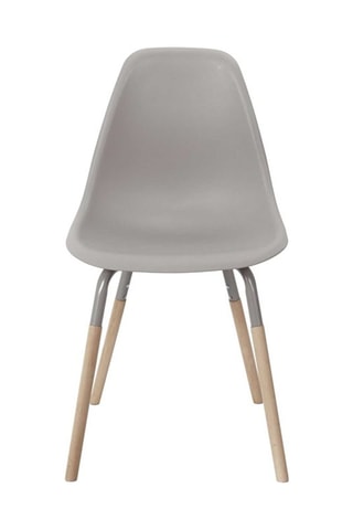 2 Stoelen Phenix - Taupe en Bruin