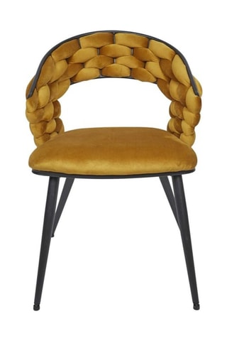 2 Stoelen - Mosterdgeel