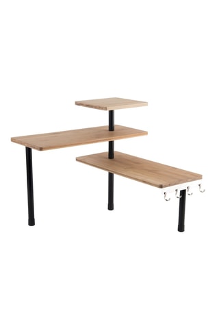 Bamboe Hoekrek 43 x 43 x 38 cm - Naturel