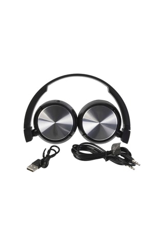 Bluetooth Koptelefoon - Zwart en Grijs - 5 uur