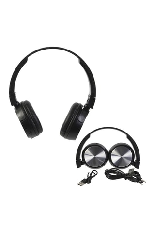 Bluetooth Koptelefoon - Zwart en Grijs - 5 uur