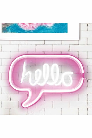 Neonlamp Hello Wit