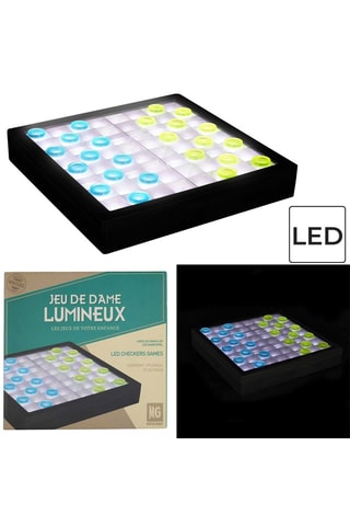 LED-Damspel.