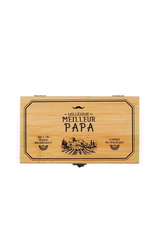Bamboe Sommelierset 5 accessoires