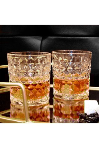 4 Whiskyglazen en Koffertje