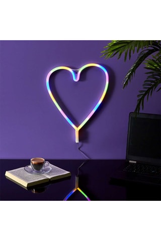 Wanddecoratie 90 Ledlampjes - Multicolor