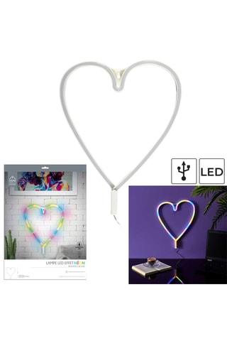 Wanddecoratie 90 Ledlampjes - Multicolor