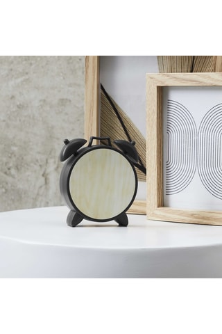 LED-horloge - Zwart