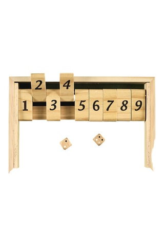 Shut of The Box-spel - Vanaf 6 Jaar