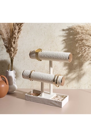 Sieradenhouder - 24 cm - Wit