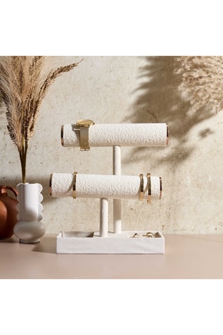 Sieradenhouder - 24 cm - Wit