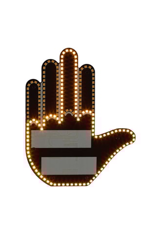 LED-handbord - Zwart