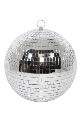 Klassieke Discobal - 20 cm - Zilverkleurig