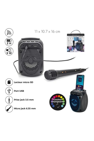 Draadloze Speaker - 5 W - Zwart