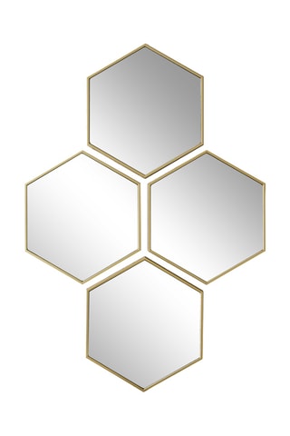 4 Spiegels – 23 x 20 x 1,1 cm