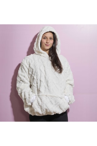 Sweater met Capuchon - Wit