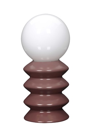 Keramische Ledtafellamp - Beige