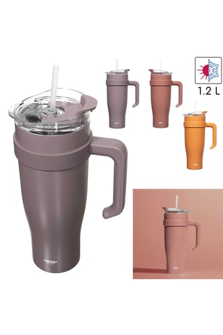 Roestvrijstalen Thermosreismok - 1,6 l