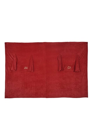 Dubbele Plaid - Rood - 254 x 200 cm