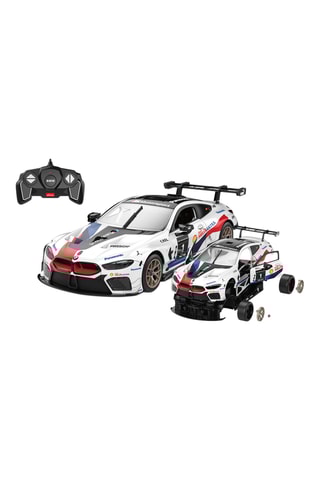 Carro radiocomandado BMW M8 GTE - 74 peças - A partir de 8 anos - 8 km/h