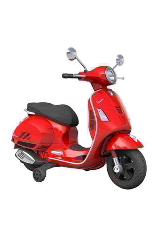 Moto porteur électrique Vespa LED - Dès 3 ans - Jusqu’à 30 kg