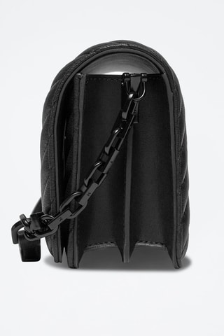 Mala a tiracolo de couro Preto