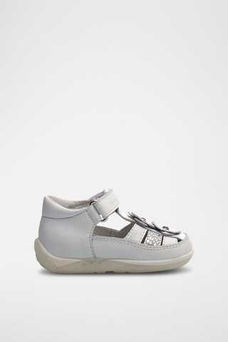 Babies em couro de vitelo - Branco