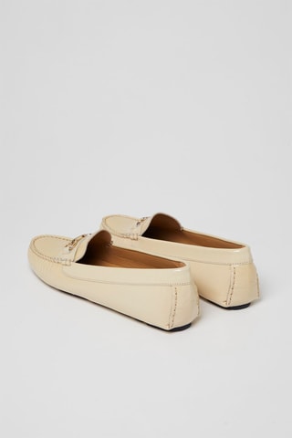 Mocassins em couro envernizado Bege - Harmont & Blaine
