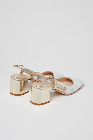 Sapatos de salto em couro Branco - Harmont & Blaine