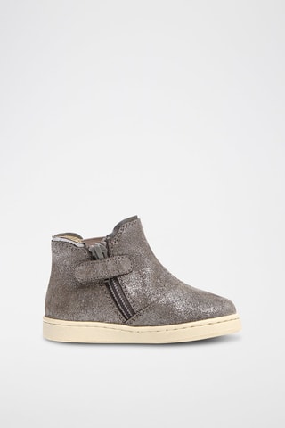 Botins em nobuck - Cinzento