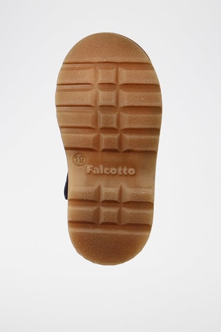 Botins em couro nappa - Azul-marinho