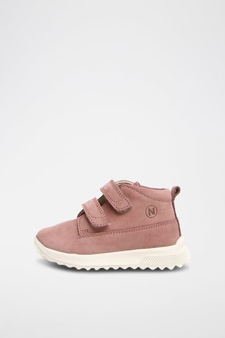 Botins em nobuck - Rosa-velho