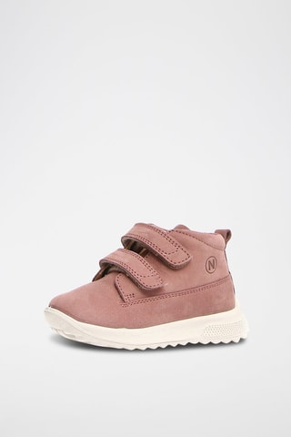 Botins em nobuck - Rosa-velho