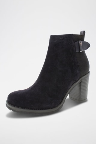 Botins em nobuck Azul-marinho