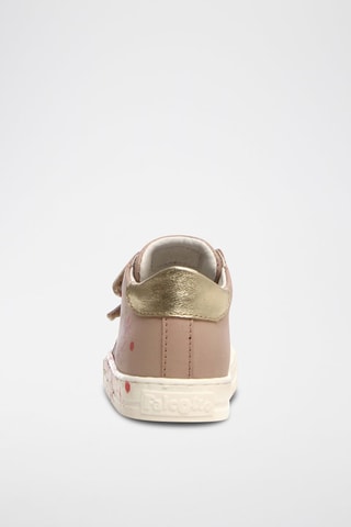 Sapatilhas em couro - Rosa