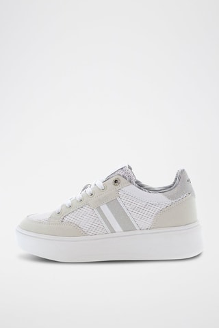 Sapatilhas com plataforma Kitty - Branco