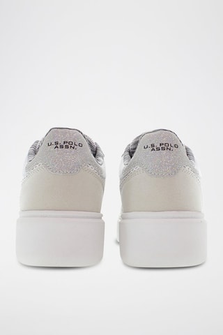 Sapatilhas com plataforma Kitty - Branco
