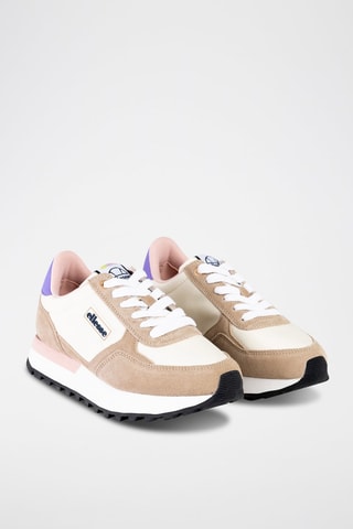 Sneakers 
Bege e violeta