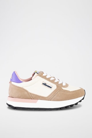 Sneakers 
Bege e violeta