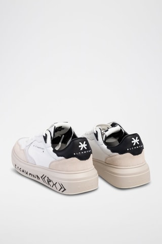 Sneakers em nobuck Jr One Woman - Branco