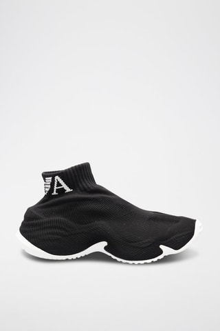 Sapatilhas-meias - Preto e branco - Emporio Armani