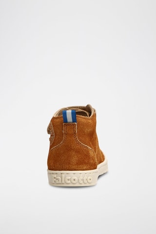 Sapatilhas subidas em nobuck Camel