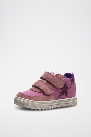 Sapatilhas em nobuck - Rosa