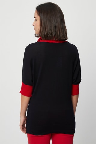 Camisola e écharpe em lã Azul-marinho - Harmont & Blaine
