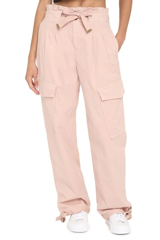 Calças cargo - Rosa